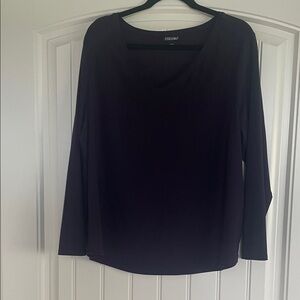 Women's Dark purple Long Sleeve Top